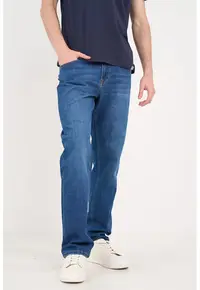 Blugi regular fit - Albastru oceanic