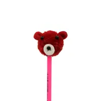 Creion figurină Baby Urs roșu 22 cm
