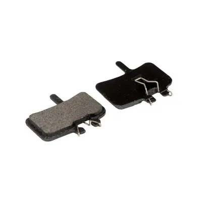 Plăcuțe frână disc Fibrax ASH920 semi-organice, spate negru