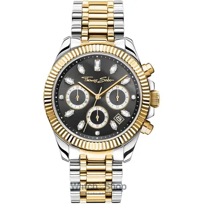 Ceas Thomas Sabo Thomas Sabo WA0398-291-201 Divine Chronograph Ladies Watch 38mm 10ATM