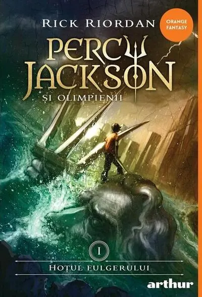 Hoţul fulgerului. Percy Jackson şi Olimpienii (Vol. 1) - Hardcover - Rick Riordan