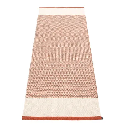 Covor tip traversă pentru interior și exterior cărămiziu 85x260 cm Edit Brick – Pappelina