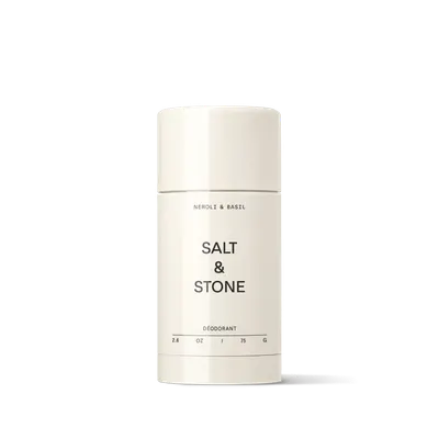 Deodorant cu Neroli si Busuioc Extra Strength, 75g, Salt & Stone
