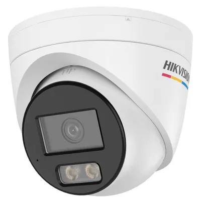 Camera de supraveghere IP Turret 4MP ColorVu 3.0 Hikvision DS-2CD1347G3H-LIUF/SL(2.8MM), lentila fixa 2.8mm, iluminare: Color: 0