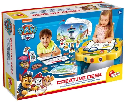 Masă creativă educațională Lisciani Giochi - Patrula labe