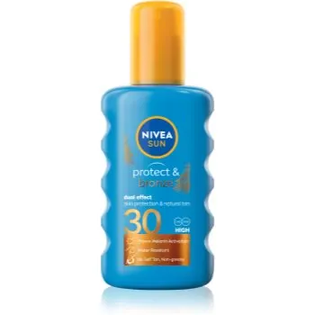 NIVEA SUN Protect & Bronze spray de corp pentru un bronz intens SPF 30
