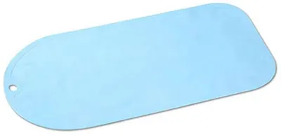 Covoraș antiderapant pentru cadă Babyono - 55 x 35 cm, albastru mat
