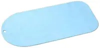 Covoraș antiderapant pentru cadă Babyono - 55 x 35 cm, albastru mat