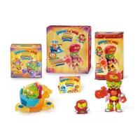 Set 3 figurine, SuperThings, Guardians of Kazoom Kid si Kazoom Slider, Rosu
