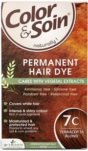 3 Chenes Color & Soin Vopsea de păr, 7C Culoare blond teracotă
