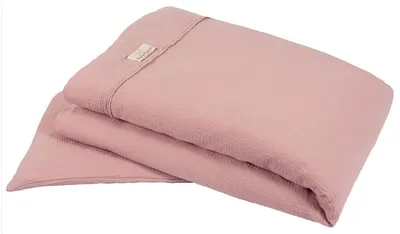 Set de lenjerie pentru bebeluși din 2 piese Baby Matex - Roz, 100 x 135 cm