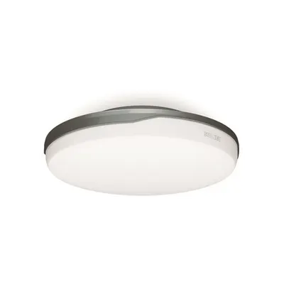 Plafoniera RS PRO LED R1 cu senzor de miscare inalta frecventa,11 W,lumina calda,antracit