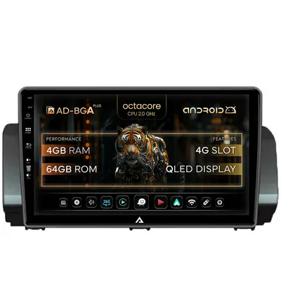 Navigatie Dacia Sandero Logan (2021-Prezent), Android, A-Octacore 4GB RAM + 64GB ROM, 10.1 Inch - AD-BGA10004+AD-BGRKIT366V3