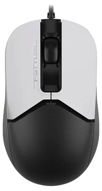 Mouse A4Tech - FSTYLER FM12S Panda, optic , alb /negre