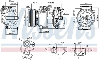 Compresor climatizare aer conditionat potrivit RENAULT CAPTUR I, CLIO IV, KAPTUR 0.9-1.6 11.12