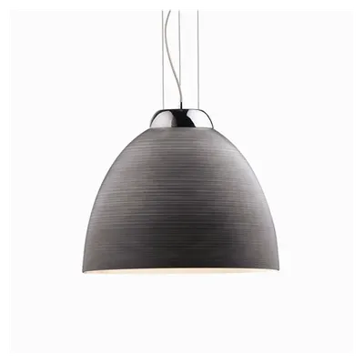 Pendul Tolomeo, 1 bec, dulie E27, D:400mm, H:400/1050mm, Gri