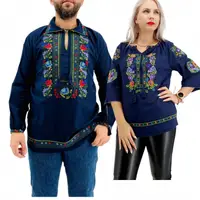 Set Traditional Cuplu 211 Camasi traditionale cu broderie