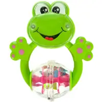 Bam-Bam Rattle jucărie zornăitoare Frogg 3m+ 1 buc