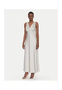 Rochie de seara de dama argintiu -