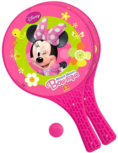 Set tenis de masa Mondo - Minnie Mouse, palete si minge