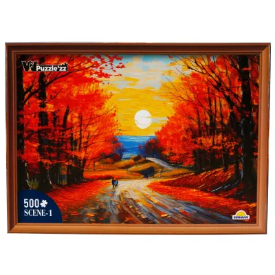 Puzzle Witty Puzzlezz, Toamna, 500 piese