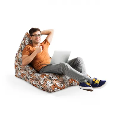 Fotoliu Puf Bean Bag tip Lounge Invazia animalelor