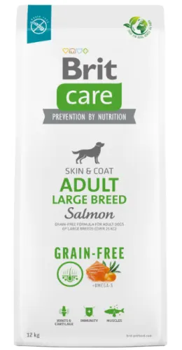 Brit Care Dog Grain-Free Adult Large Breed Somon - 3-kg
