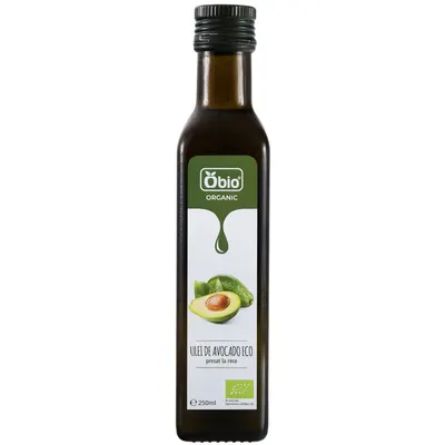 Ulei de avocado bio 250ml, Obio