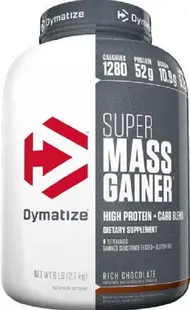 Super Mass Gainer, ciocolată, 2.7 kg, Dymatize