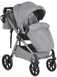 Cărucior combinat 3 în 1 Cangaroo - Unique, Cloud Silver