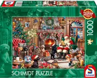 Puzzle Schmidt din 1000 piese - Crăciun confortabil