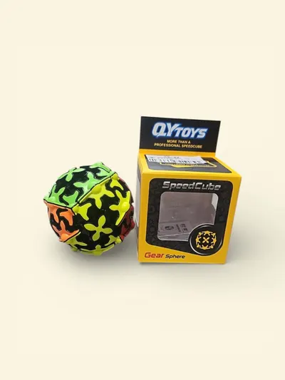 Cub puzzle sferic Gear Sphere – SpeedCube QY Toys,En-gros