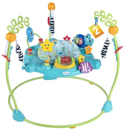 Bungee pe suport 2 în 1 Baby Einstein - Ocean Explorers
