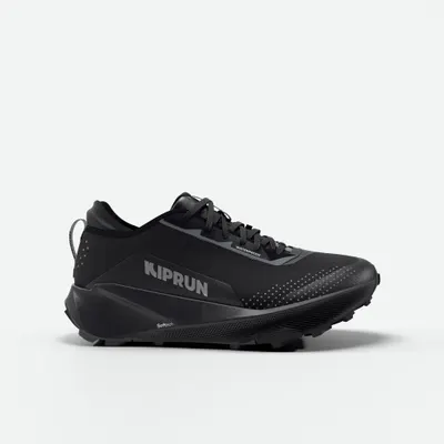Încălțăminte de alergare trail, Kiprun kipsummit wp, negru Bărbați