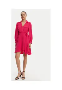Rochie model DD3K7484 UHW - PK PEACOCK - roz - poliester -