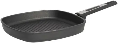 Tigaie grill SKK - 8249, 28 x 28 x 4.5 cm, acoperire antiaderentă