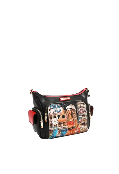 Geanta dama Martha Travels Italy MIT17216 - Multicolor - Universal