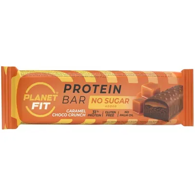 Baton Proteic fara Zahar Adaugat Caramel Choco Crunch 50g