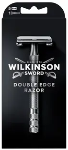 Wilkinson Sword Classic Sistem de bărbierit Premium Vintage,cu 5 farfurii de rezerva