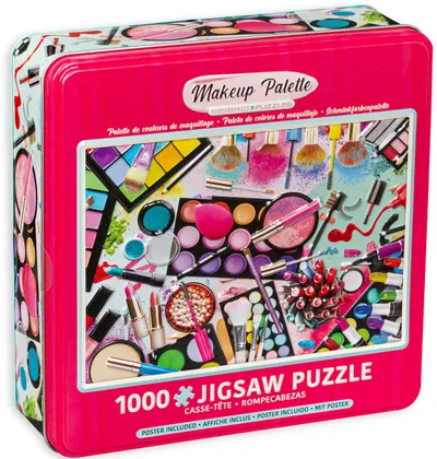 Puzzle Eurographics din 1000 de piese - Paleta de machiaj