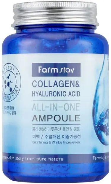 FarmStay Collagen Fiolă facială All-In-One, 250 ml