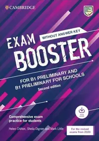 Exam Booster for B1 Preliminary and B1 Preliminary for Schools without Answer Key with Audio for the Revised 2020 Exams - Paperback brosat