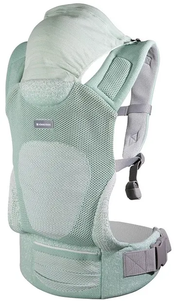 Cangur KikkaBoo - Hoody Fly knit, Mint