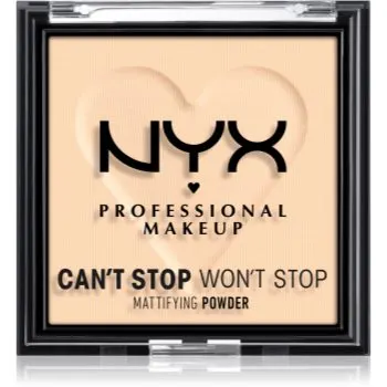 NYX Professional Makeup Can't Stop Won't Stop Mattifying Powder pudra matuire