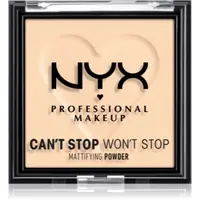 NYX Professional Makeup Can't Stop Won't Stop Mattifying Powder pudra matuire