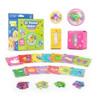 Set rezerve abtibilduri 3d – prietenii din gradina
