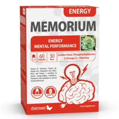 Memorium Energy, 60 capsule, Dietmed