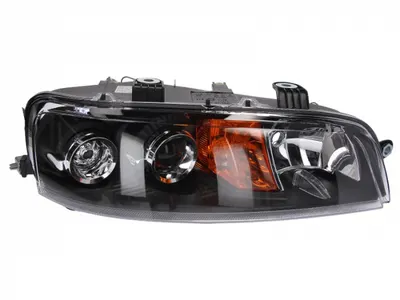 Far dreapta (H7, reglaj electric, fundal negru) FIAT PUNTO 1999-2003