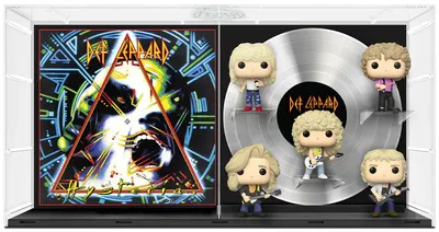 Set figurine Funko POP! Albums: Def Leppard - Hysteria (Hysteria Tour 1987) (Ediție specială) #37