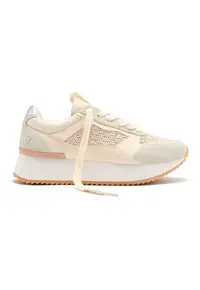 Pantofi sport cu talpa wedge Glover - Alb